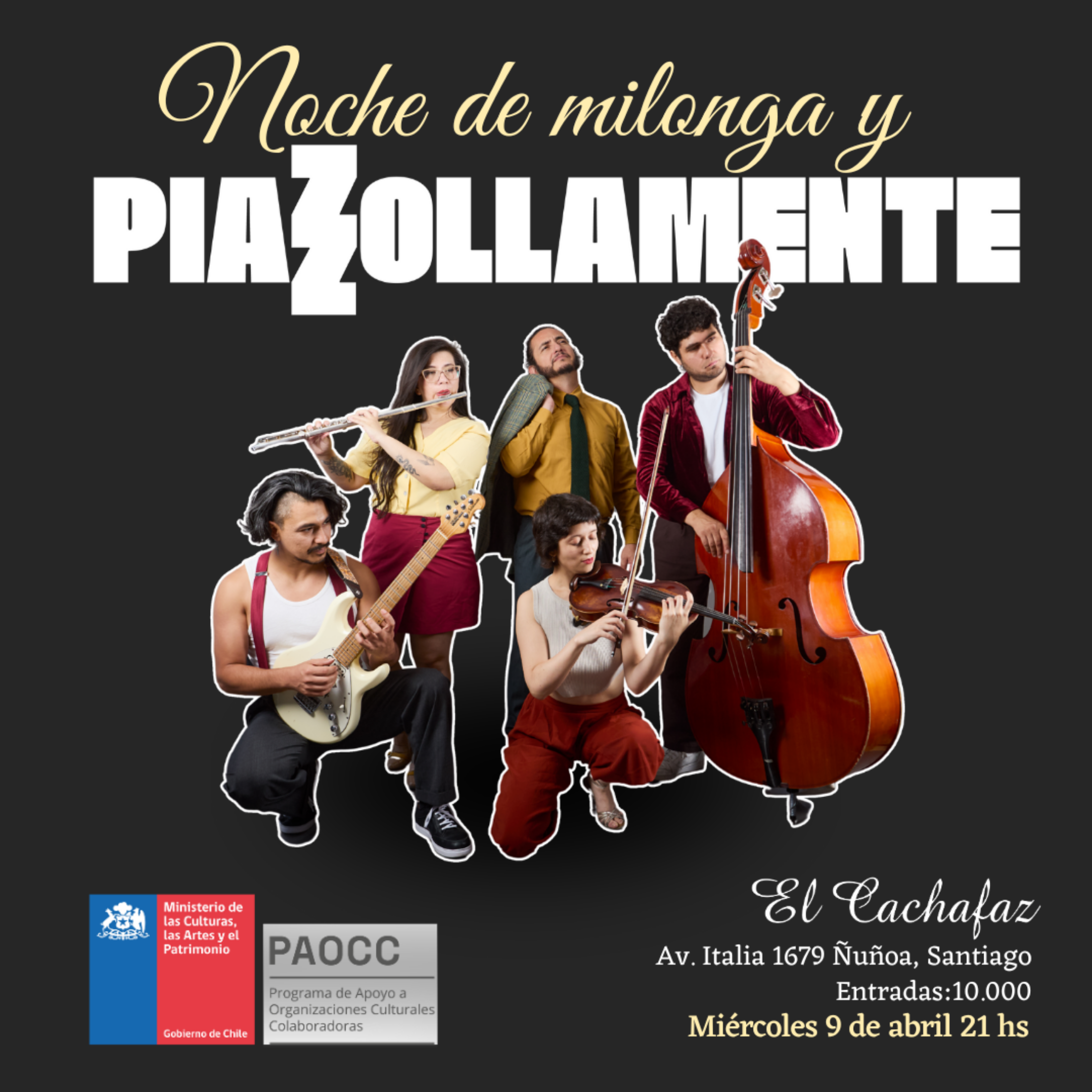 Piazzollamente en El Cachafaz