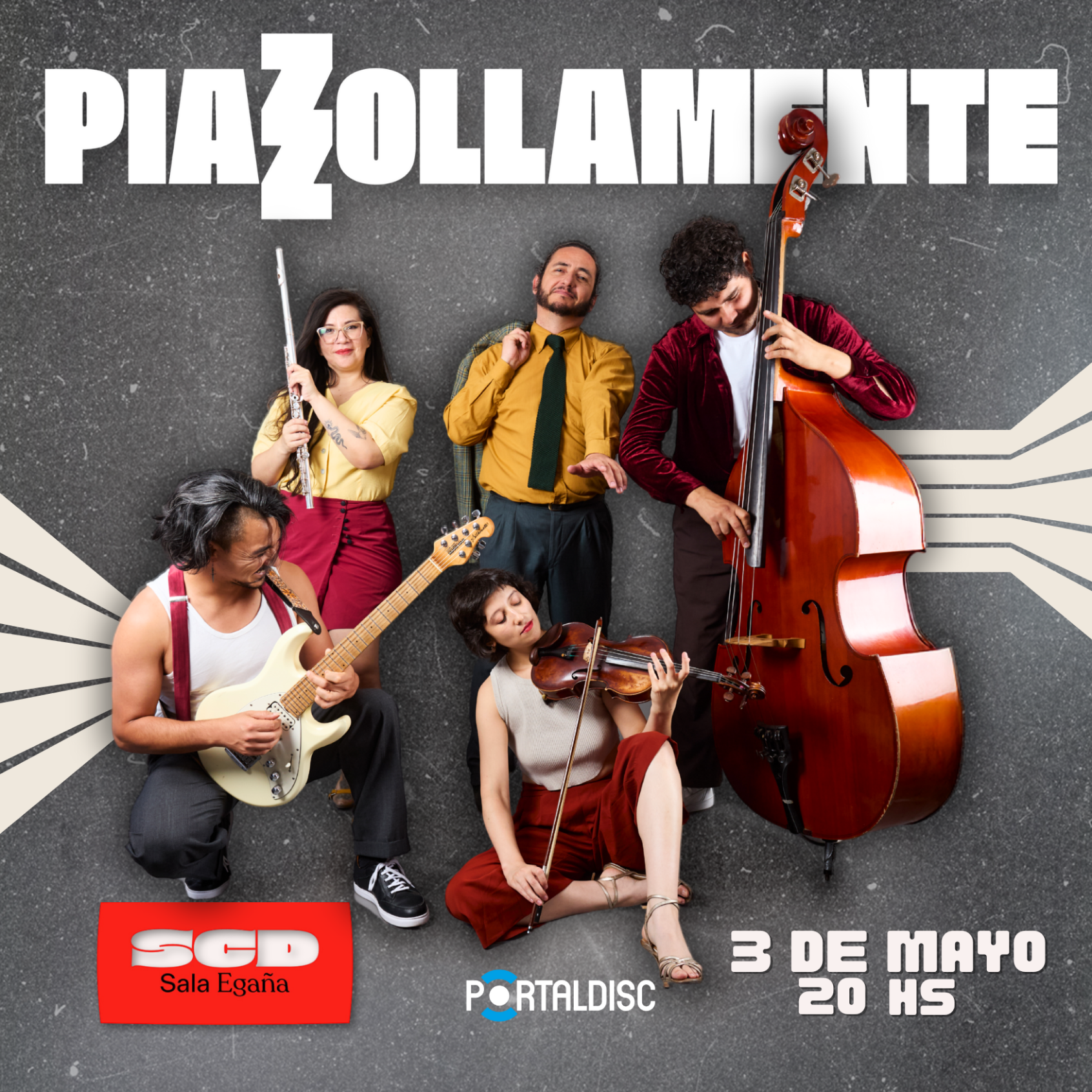 Piazzollamente en Sala SCD Plaza Egaña